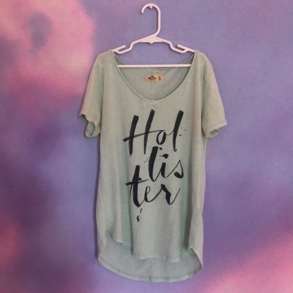 Hollister Mint Tee - Picture 1 of 2